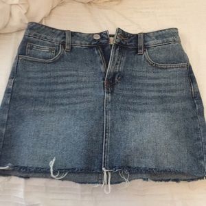 Jean skirt